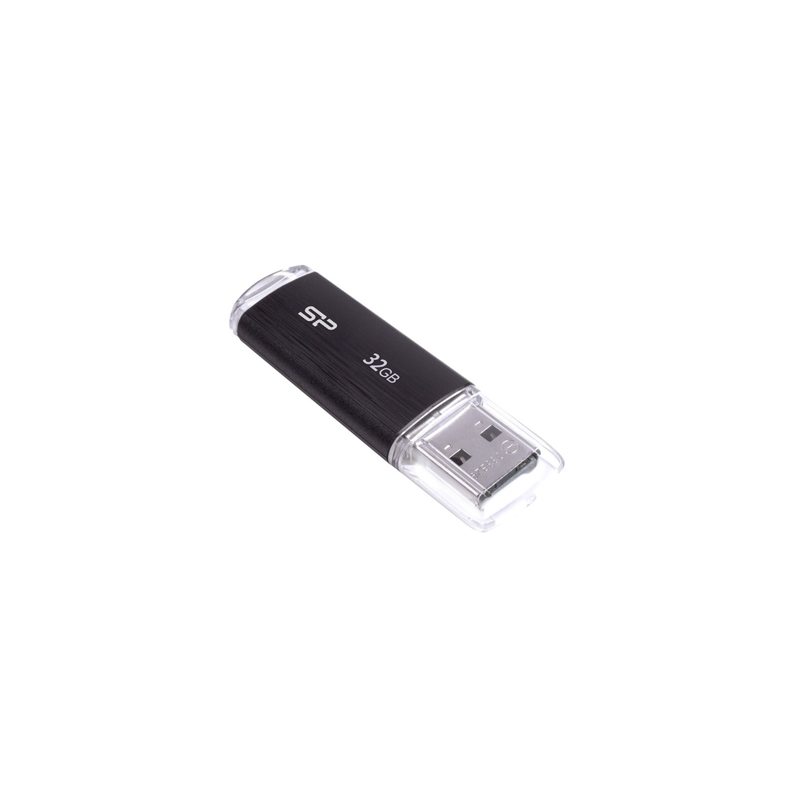 USB флеш накопичувач Silicon Power 8GB Ultima U02 Black USB 2.0 (SP008GBUF2U02V1K) зображення 3