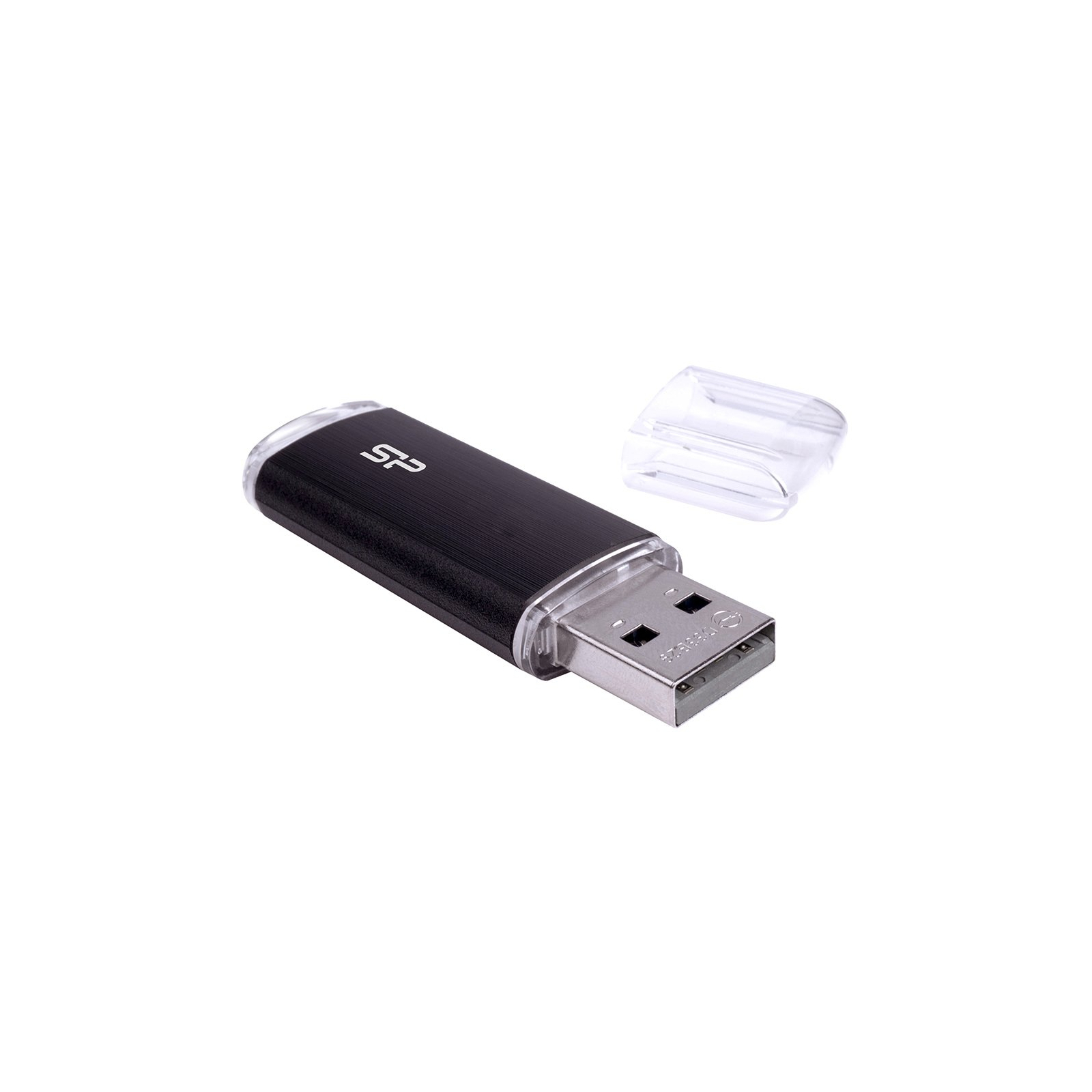 USB флеш накопичувач Silicon Power 32GB Ultima U02 Black USB 2.0 (SP032GBUF2U02V1K) зображення 4