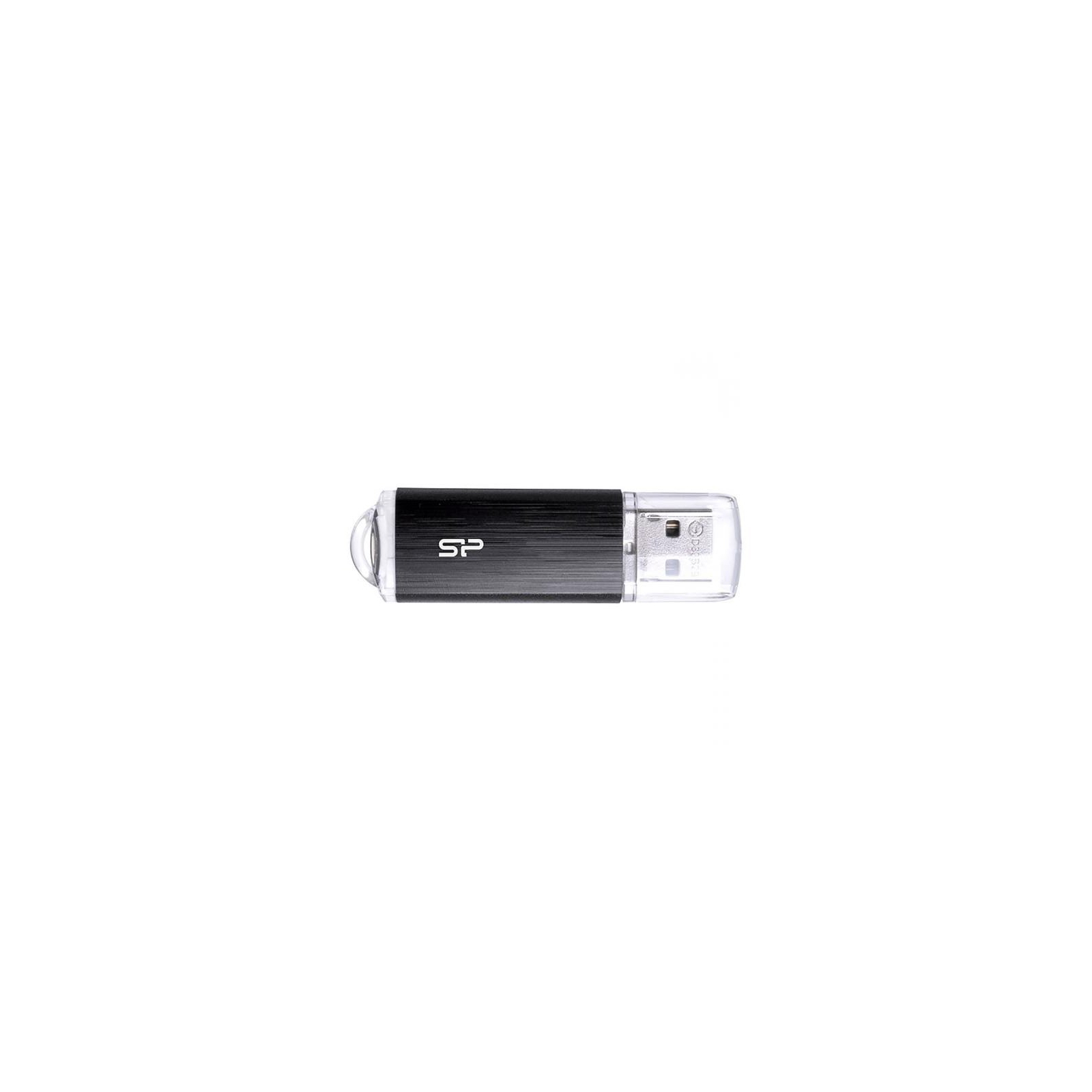 USB флеш накопичувач Silicon Power 16GB Ultima U02 Black USB 2.0 (SP016GBUF2U02V1K)