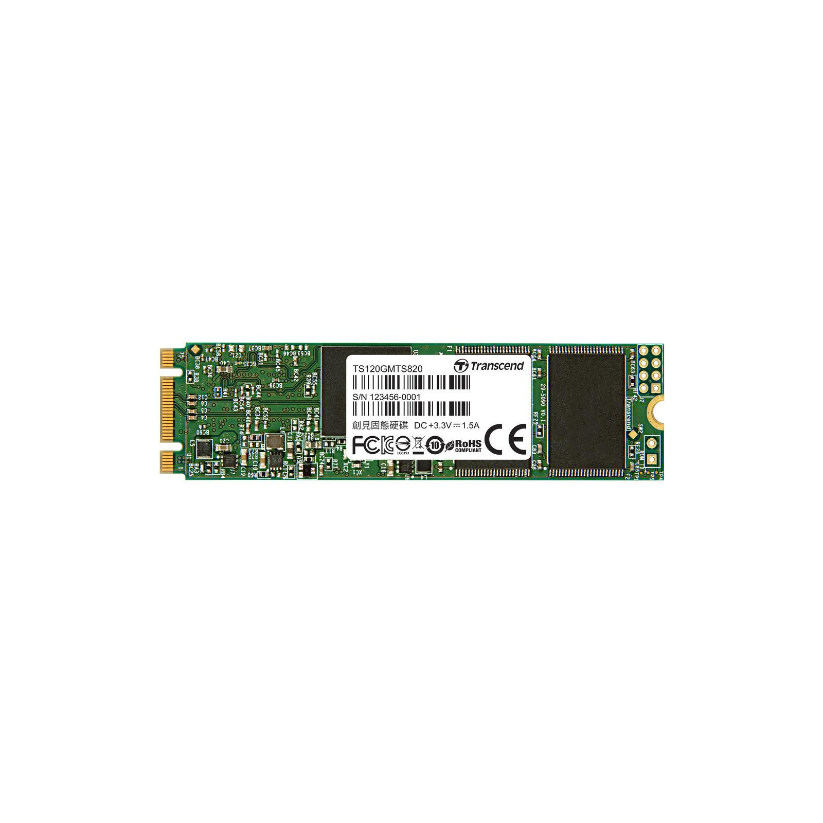Накопичувач SSD M.2 2280 960GB Transcend (TS960GMTS820S)
