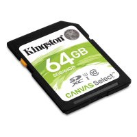 Карта памяти Kingston 64GB SDXC class 10 UHS-I U1 Canvas Select (SDS/64GB) изображение 2