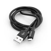 Дата кабель USB 2.0 AM to Micro 5P 1.0m black Verbatim (48863) изображение 5