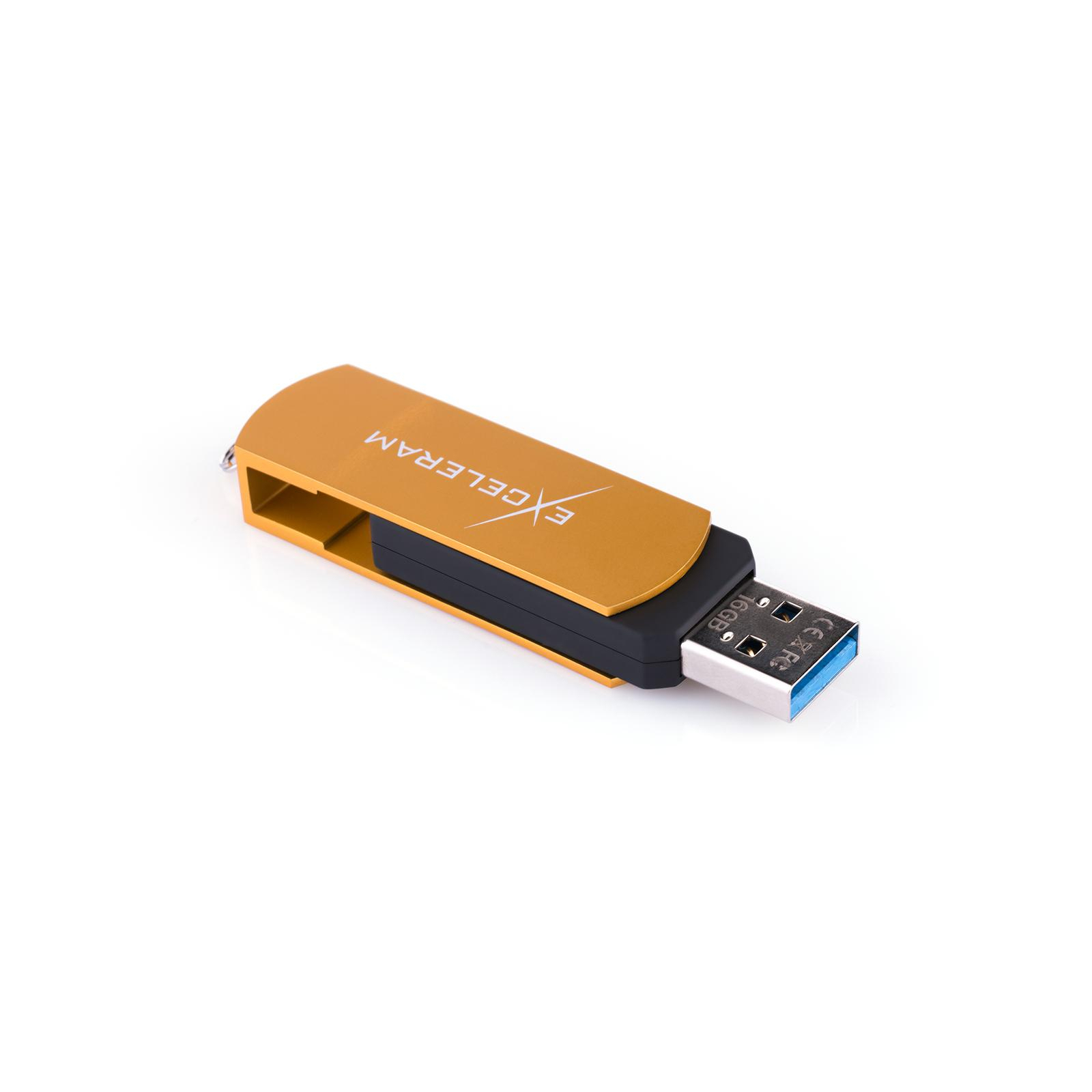 USB флеш накопичувач eXceleram 16GB P2 Series Rose/Black USB 3.1 Gen 1 (EXP2U3ROB16) зображення 5
