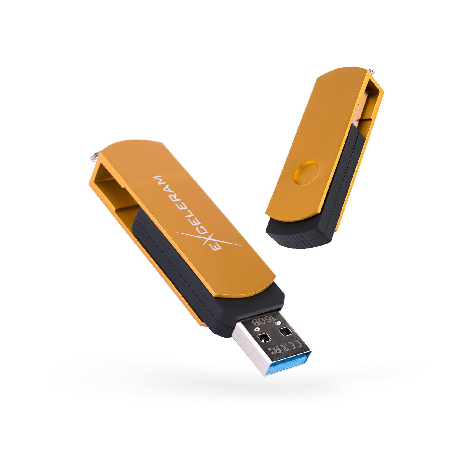 USB флеш накопитель eXceleram 64GB P2 Series Blue/Black USB 3.1 Gen 1 (EXP2U3BLB64)