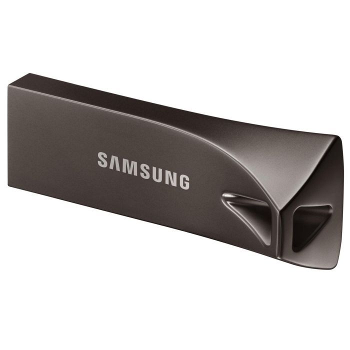 USB флеш накопитель Samsung 128GB Bar Plus Black USB 3.1 (MUF-128BE4/APC) изображение 3