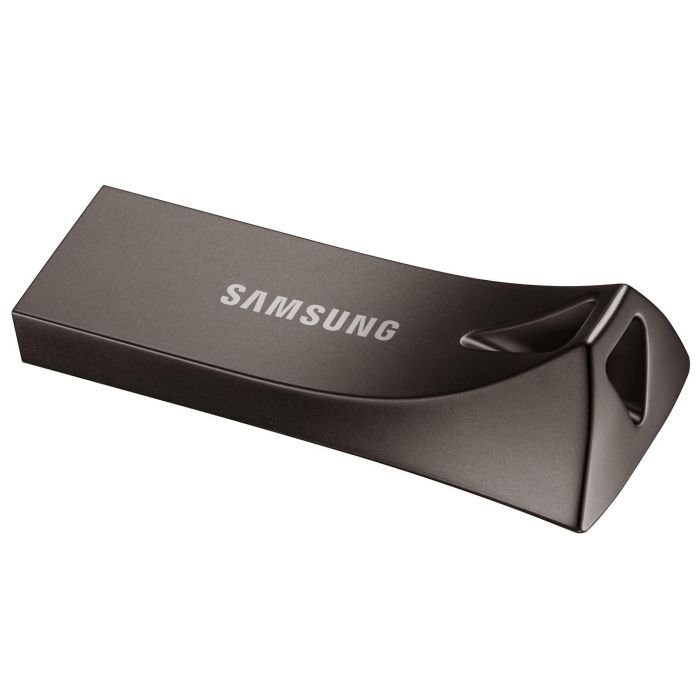USB флеш накопитель Samsung 128GB Bar Plus Black USB 3.1 (MUF-128BE4/APC) изображение 5