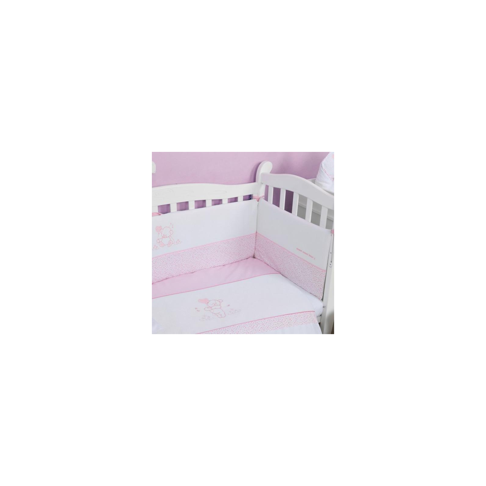Дитячий постільний набір Верес Sweet Bear pink 3 ед. (153.1.08)