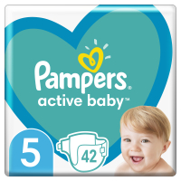 Підгузки Pampers Active Baby Junior Розмір 5 (11-16 кг) 42 шт (8001090950178)