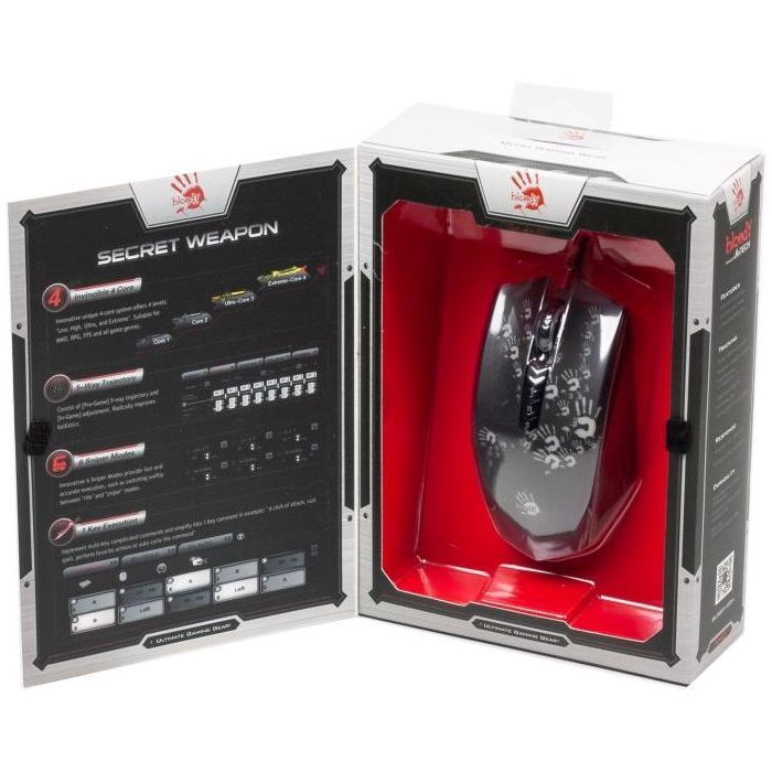 Мышка A4Tech Bloody A60A Black изображение 8