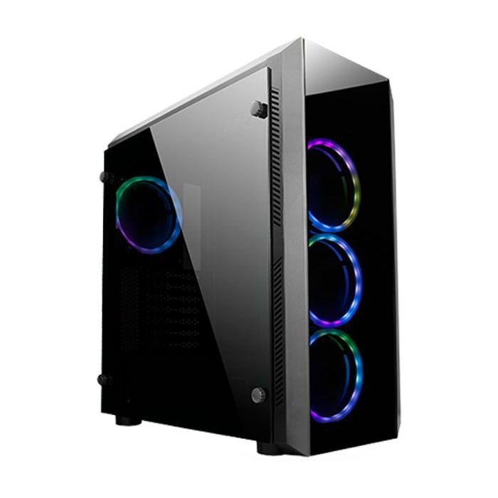 Корпус для ПК Chieftec Scorpion II Tempered Glass Edition (GL-02B-OP)