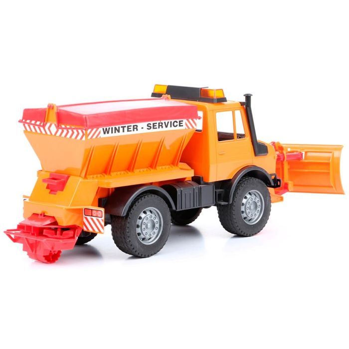 Спецтехника Bruder снегоуборочный автомобиль MB Unimog, М1:16 (02572) изображение 4
