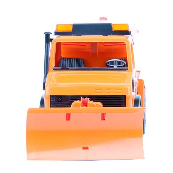 Спецтехника Bruder снегоуборочный автомобиль MB Unimog, М1:16 (02572) изображение 6