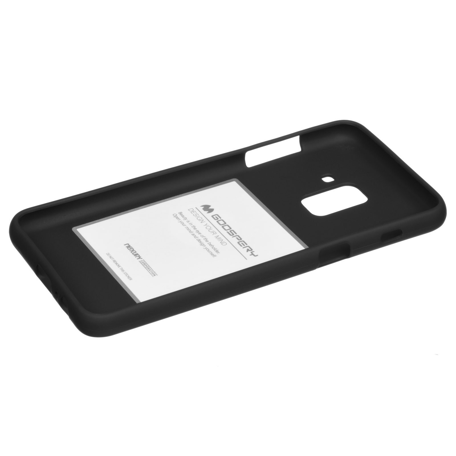 Чехол для мобильного телефона Goospery Samsung Galaxy A8 (A530) SF Jelly Black (8809550413429) изображение 2