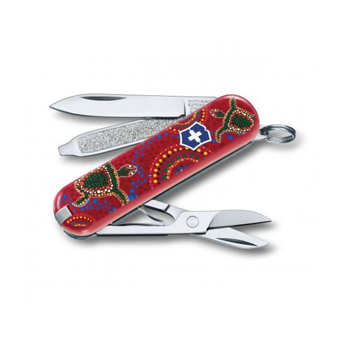 Ніж Victorinox Сlassic "Turtles Down Under" (0.6223.L1710)