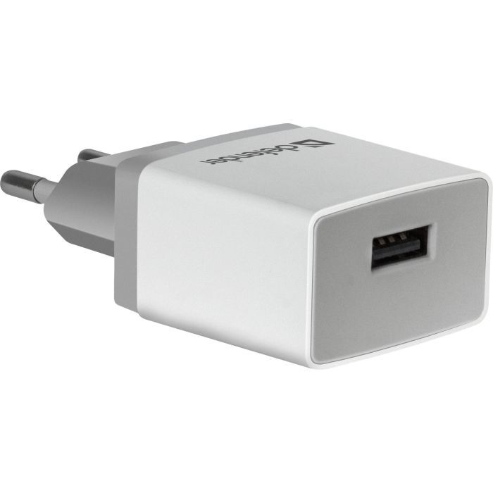 Зарядное устройство Defender UPA-21 white, 1xUSB, 5V / 2.1A (83571) изображение 2