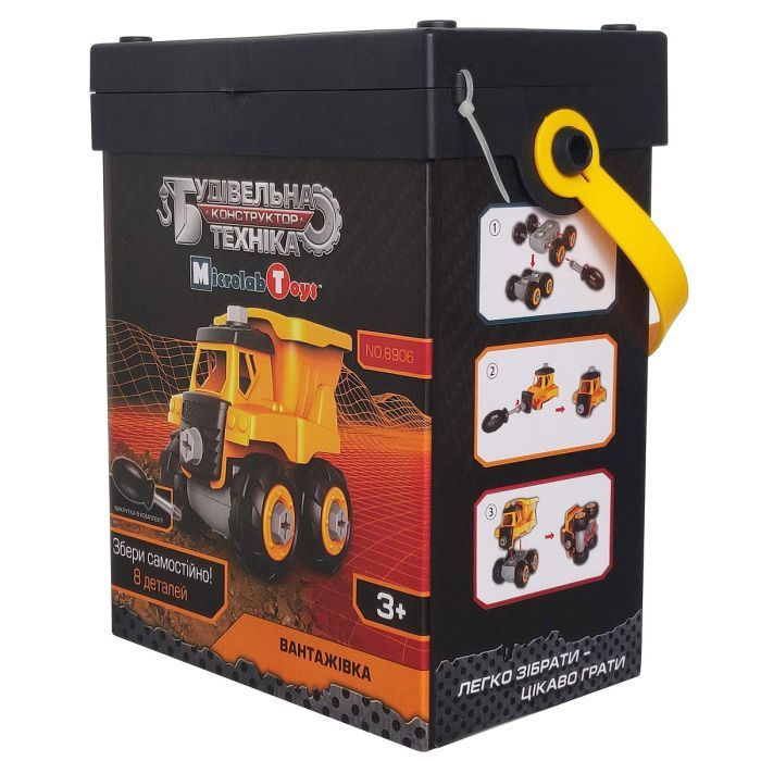 Конструктор Microlab Toys Строительная техника - грузовик (MT8906) изображение 3