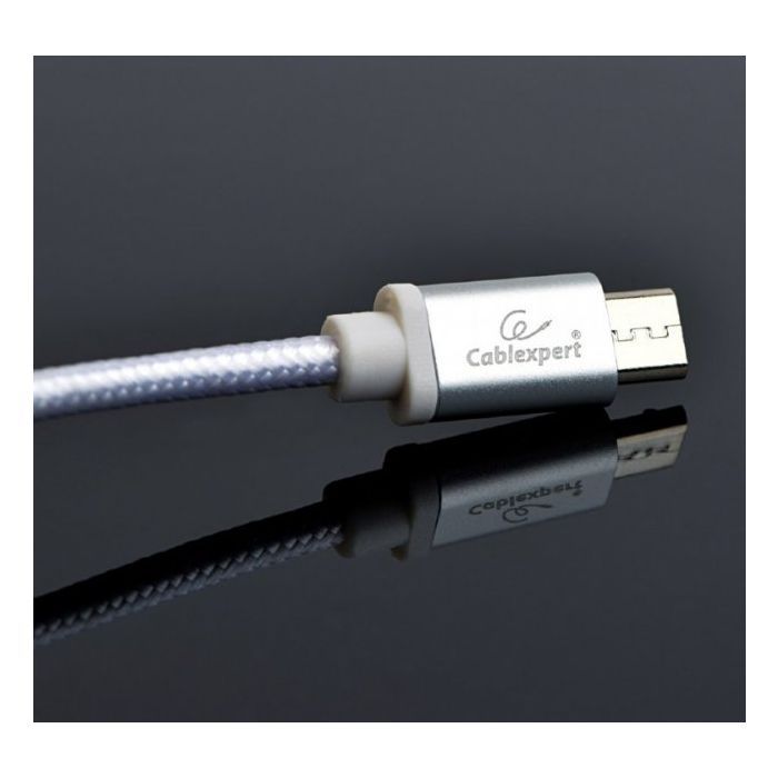 Дата кабель USB 2.0 AM to Micro 5P 1.8m Cablexpert (CCB-mUSB2B-AMBM-6-S) изображение 2