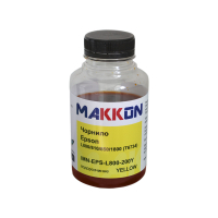 Чернила Makkon Epson L800/810/850/1800 (T6734) 200г yellow (IMN-EPS-L800-200Y)