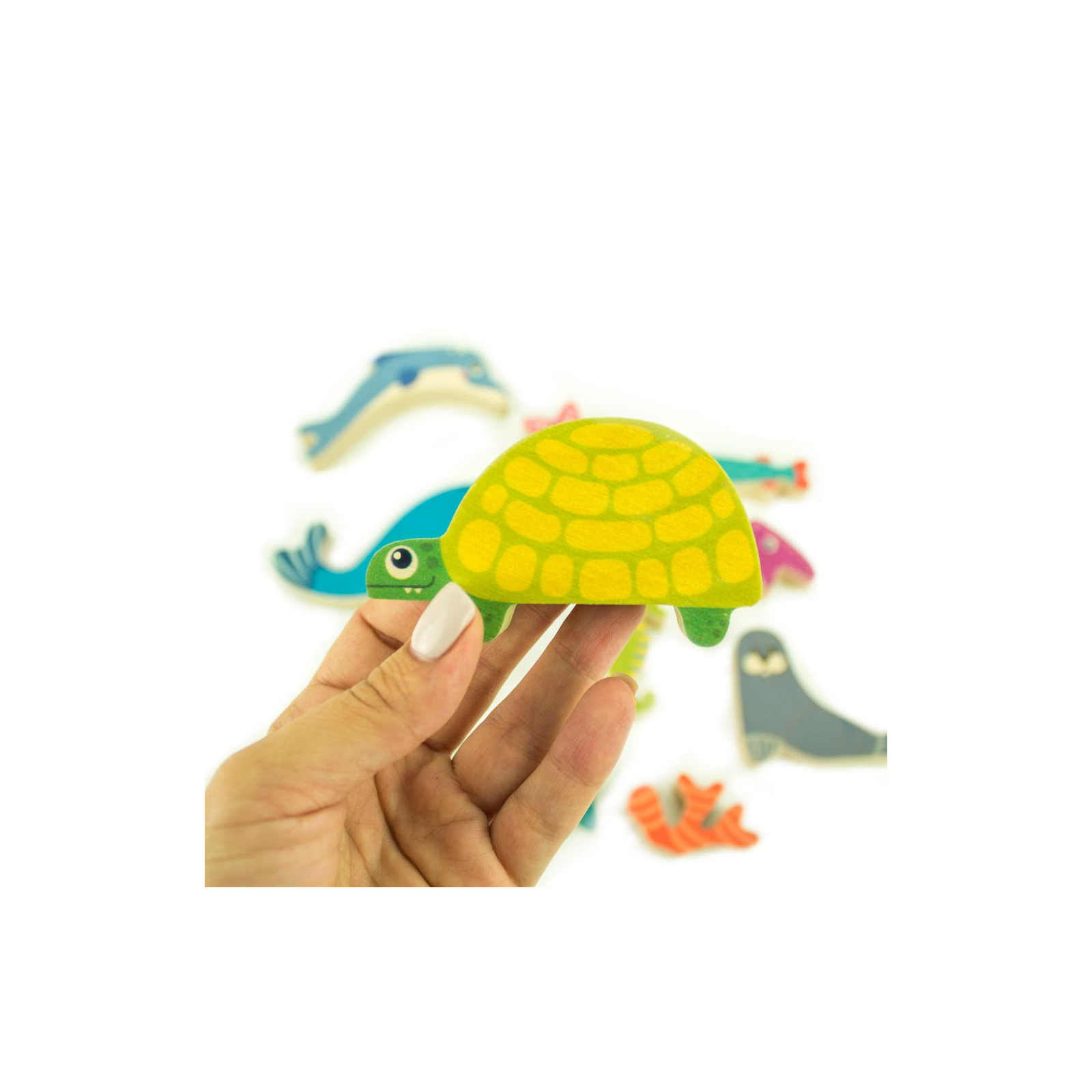 Развивающая игрушка Quokka Балансир Морские жители (QUOKA001BT) изображение 7