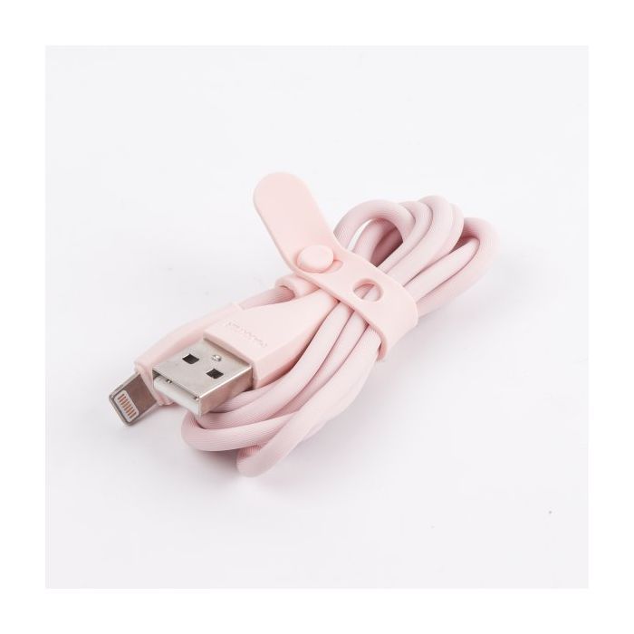 Дата кабель USB 2.0 AM to Lightning 1.0m Maxxter (UB-L-USB-01GP) изображение 3