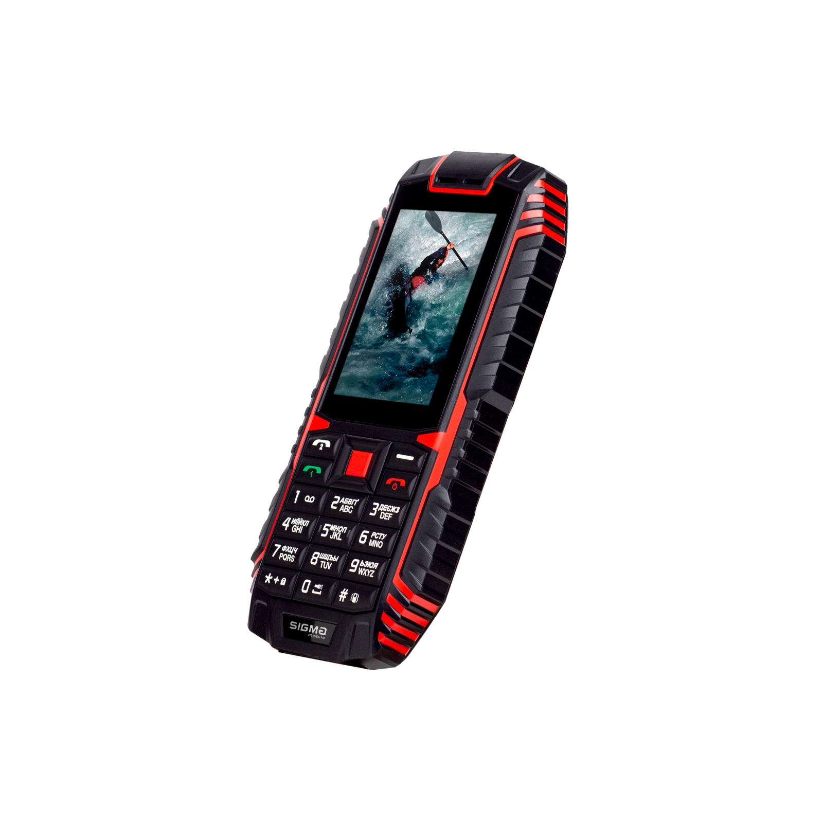 Мобільний телефон Sigma X-treme DT68 Black Red (4827798337721) зображення 3