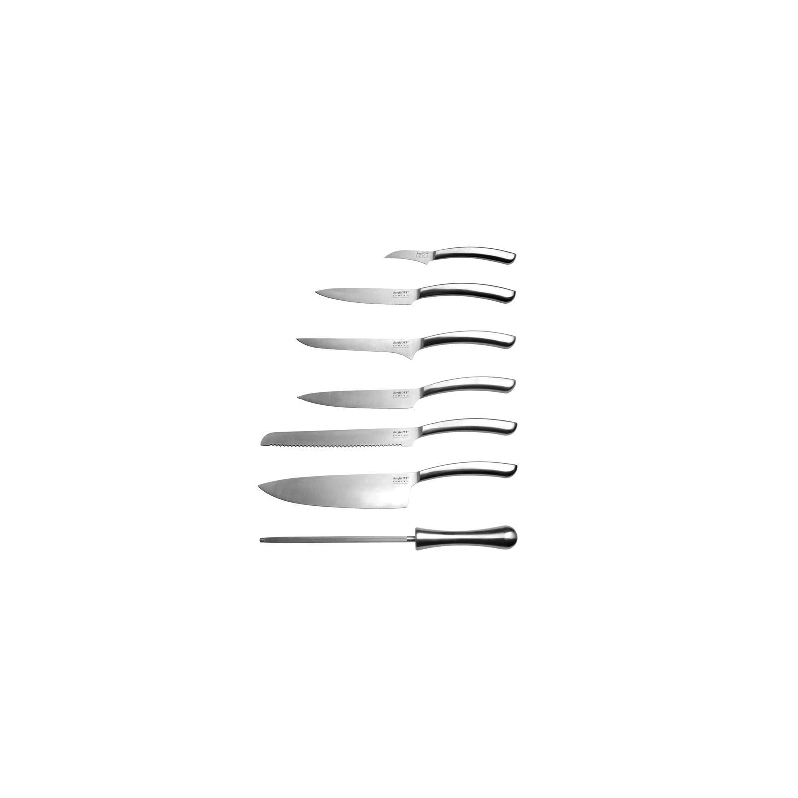 Набор ножей BergHOFF Essentials Concavo с подставкой 8 предметов (1308037) изображение 2