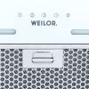 Витяжка кухонна Weilor PBS 52300 GLASS WH 1000 LED Strip зображення 5