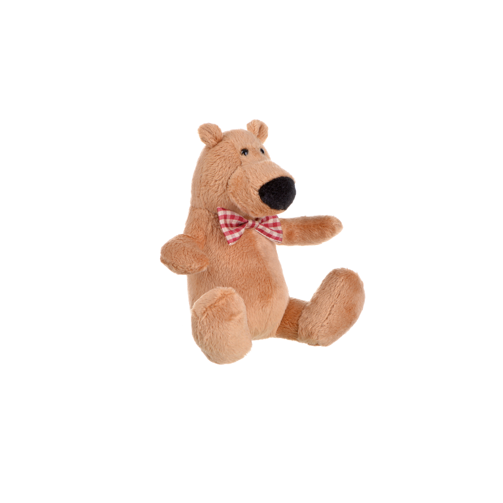 М'яка іграшка Same Toy Полярний ведмедик світло-коричневий 13 см (THT666) зображення 2
