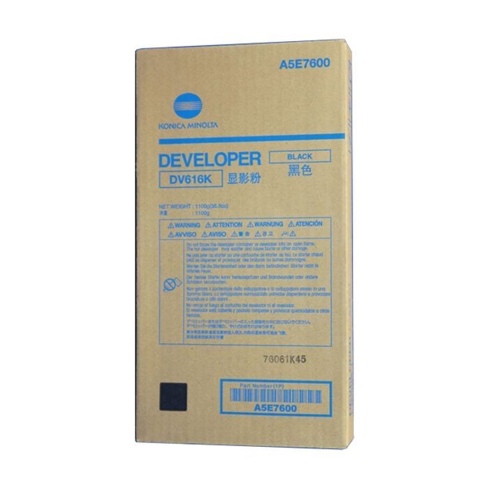 Девелопер Konica Minolta DV-616K Black, для C1085ser. C6085ser. (A5E7600)