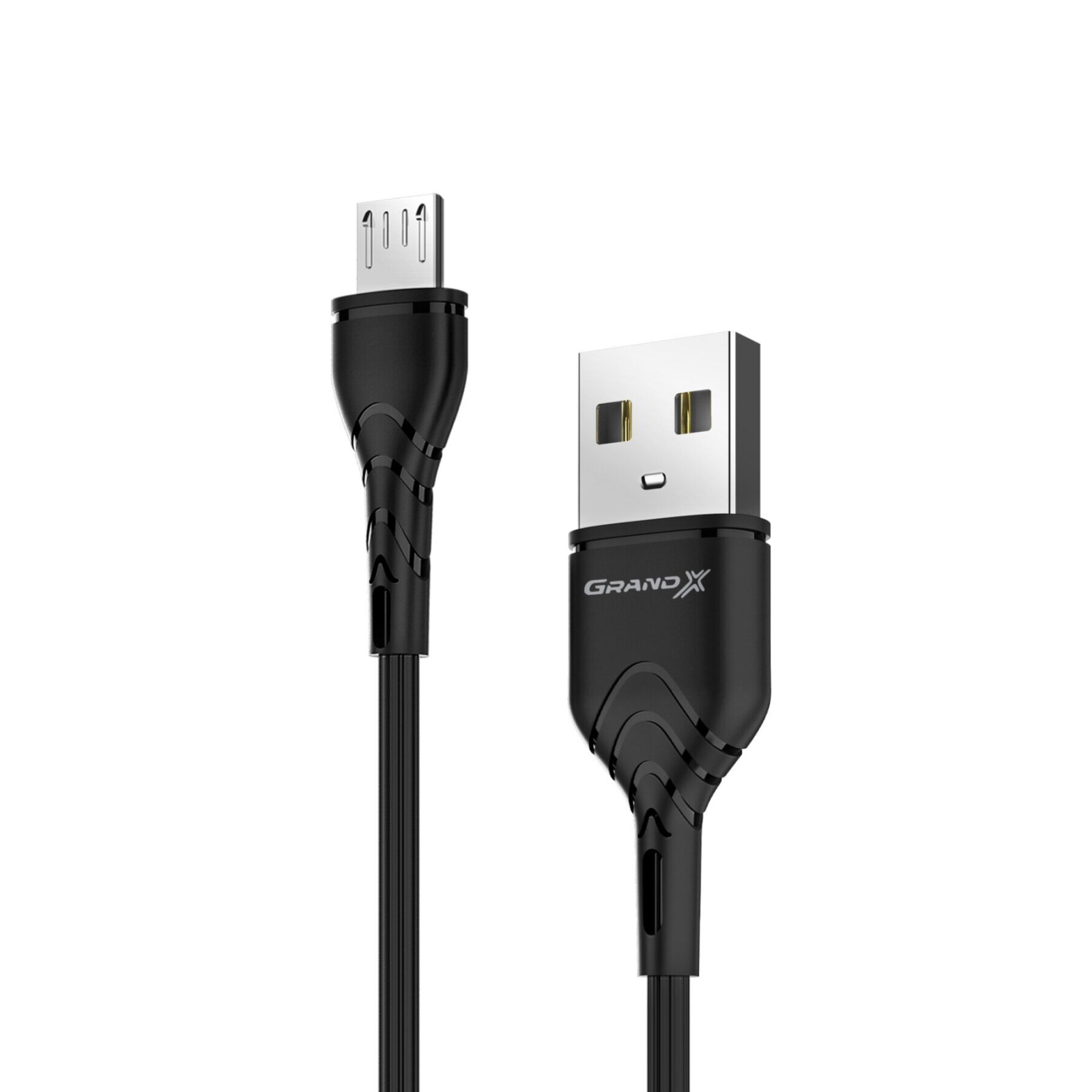 Дата кабель USB 2.0 AM to Micro 5P 1.0m Grand-X (PM-03W)