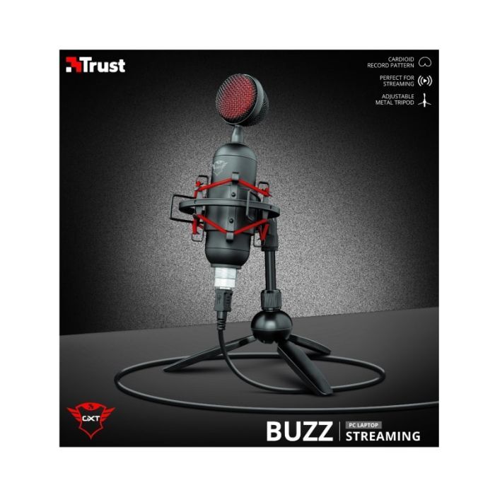 Микрофон Trust GXT 244 Buzz USB Streaming Microphone Black (23466) изображение 12