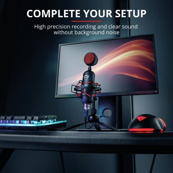 Микрофон Trust GXT 244 Buzz USB Streaming Microphone Black (23466) изображение 7