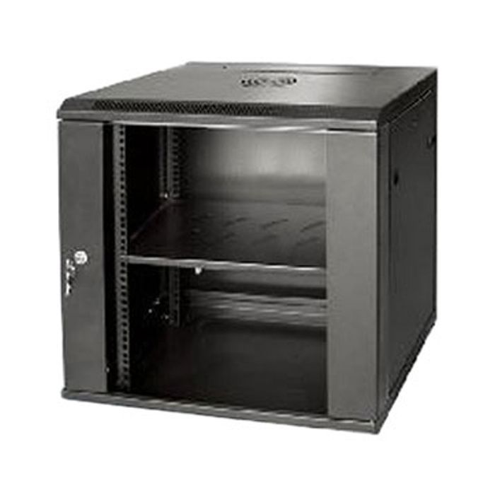 Шкаф настенный Kingda 12U 19" 600x450 RAL9004 (KD-007-6412)