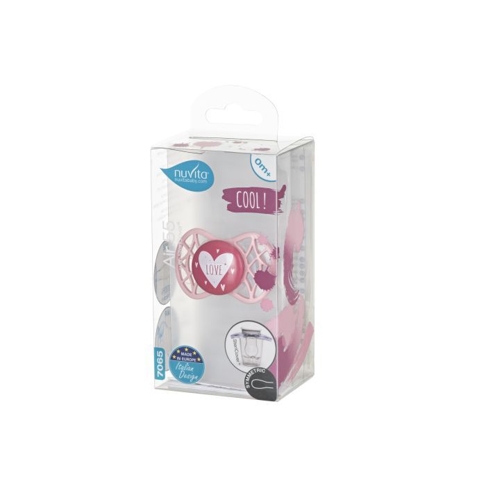 Пустушка Nuvita Air55 Cool 0m+ симетрична (NV7065PR) зображення 3