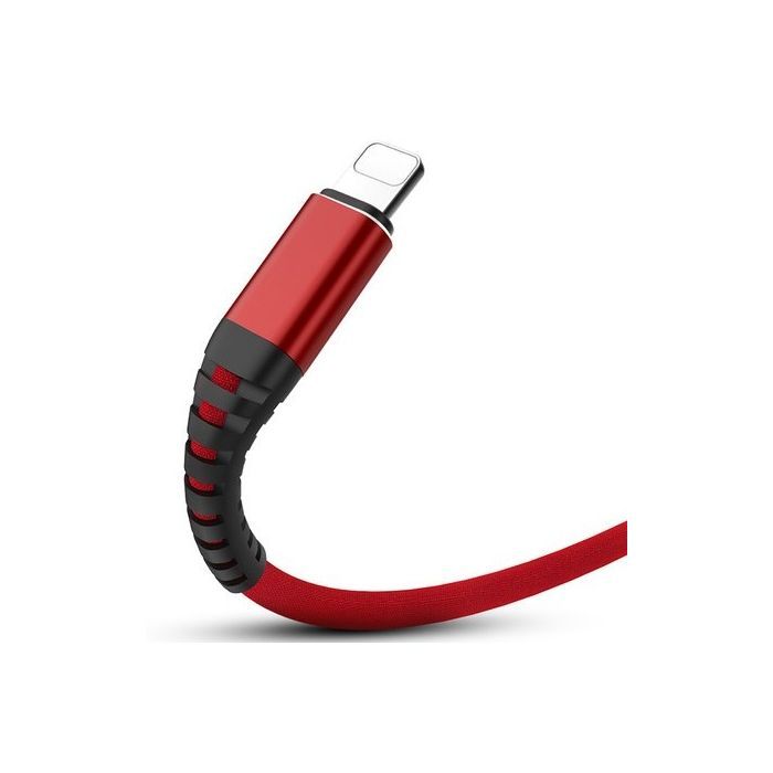 Дата кабель USB 2.0 AM to Lightning 1.0m Flexible MFI Extradigital (KBU1758) зображення 2