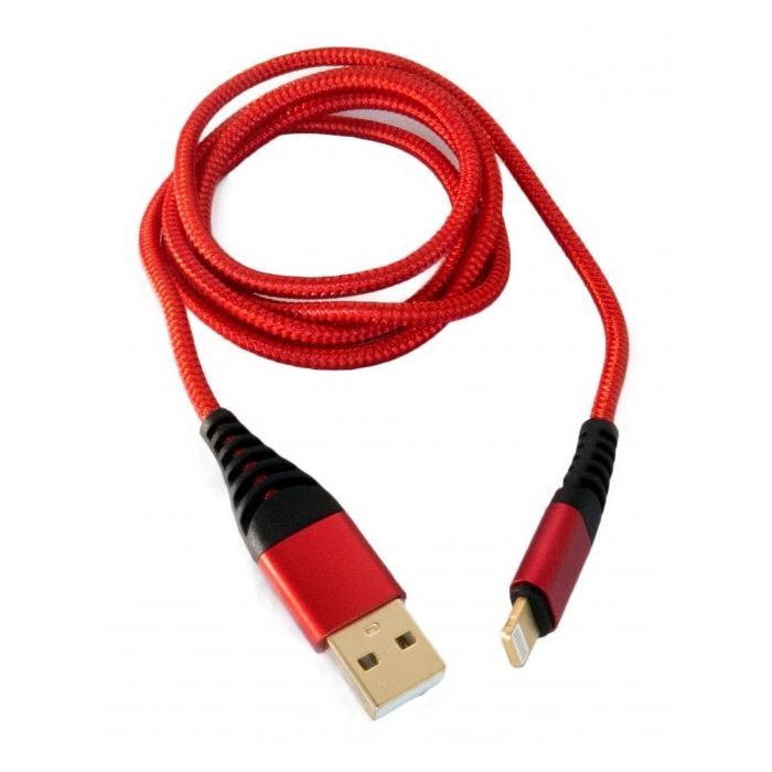 Дата кабель USB 2.0 AM to Lightning 1.0m Flexible MFI Extradigital (KBU1758) зображення 5