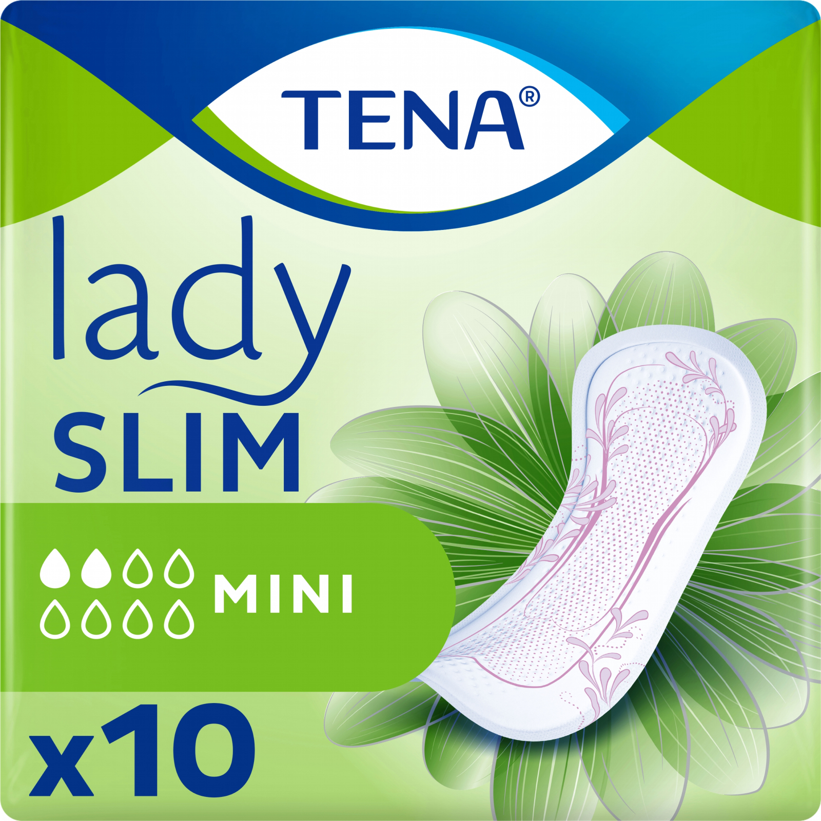 Урологические прокладки Tena Lady Slim Mini 10 шт. (7322540984705/7322540853254)