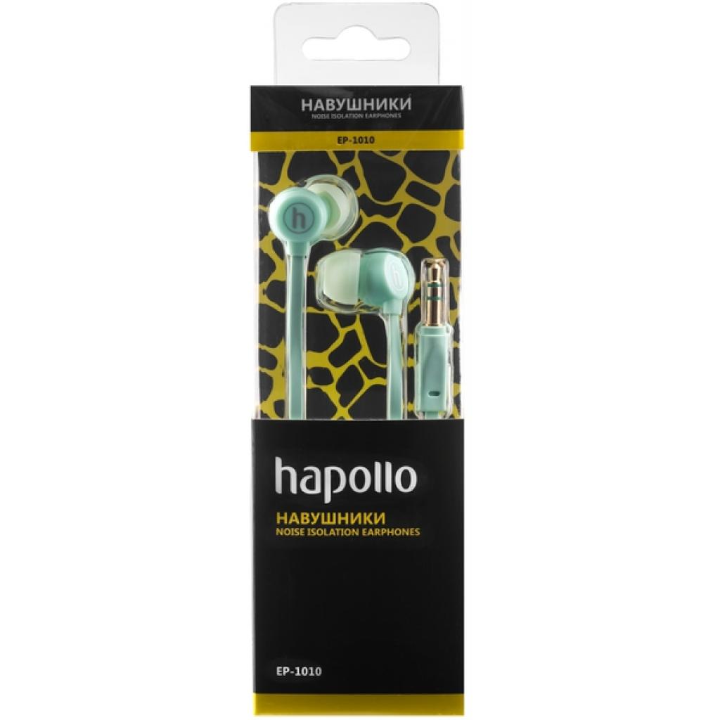 Навушники Hapollo EP-1010 Mint зображення 2