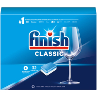 Фото - Таблетки для посудомойки Finish Таблетки для посудомийних машин  Classic 32 шт.  5900 