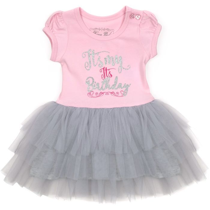 Платье детское Breeze "ITS MY BIRTHDAY" (11239-74G-pink)