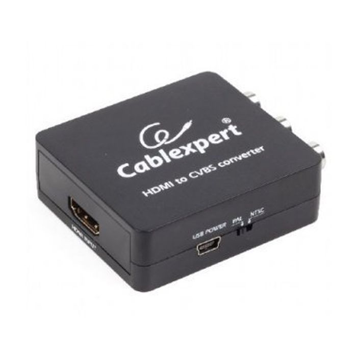 Конвертор HDMI to 3 x RCA Cablexpert (DSC-HDMI-CVBS-001) изображение 2