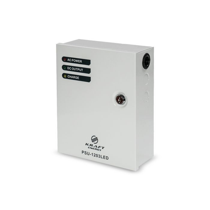 Блок живлення для систем відеоспостереження Kraft Energy PSU-1203LED