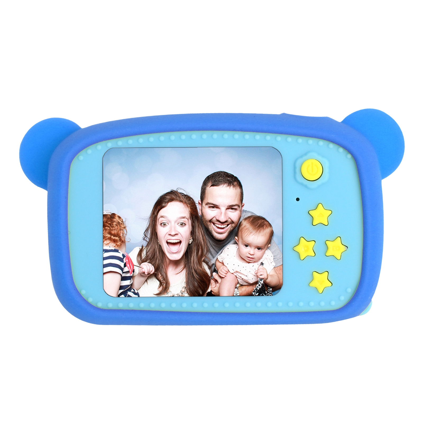 Интерактивная игрушка XoKo Bear Цифровой детский фотоаппарат голубой (KVR-005-BL) изображение 2