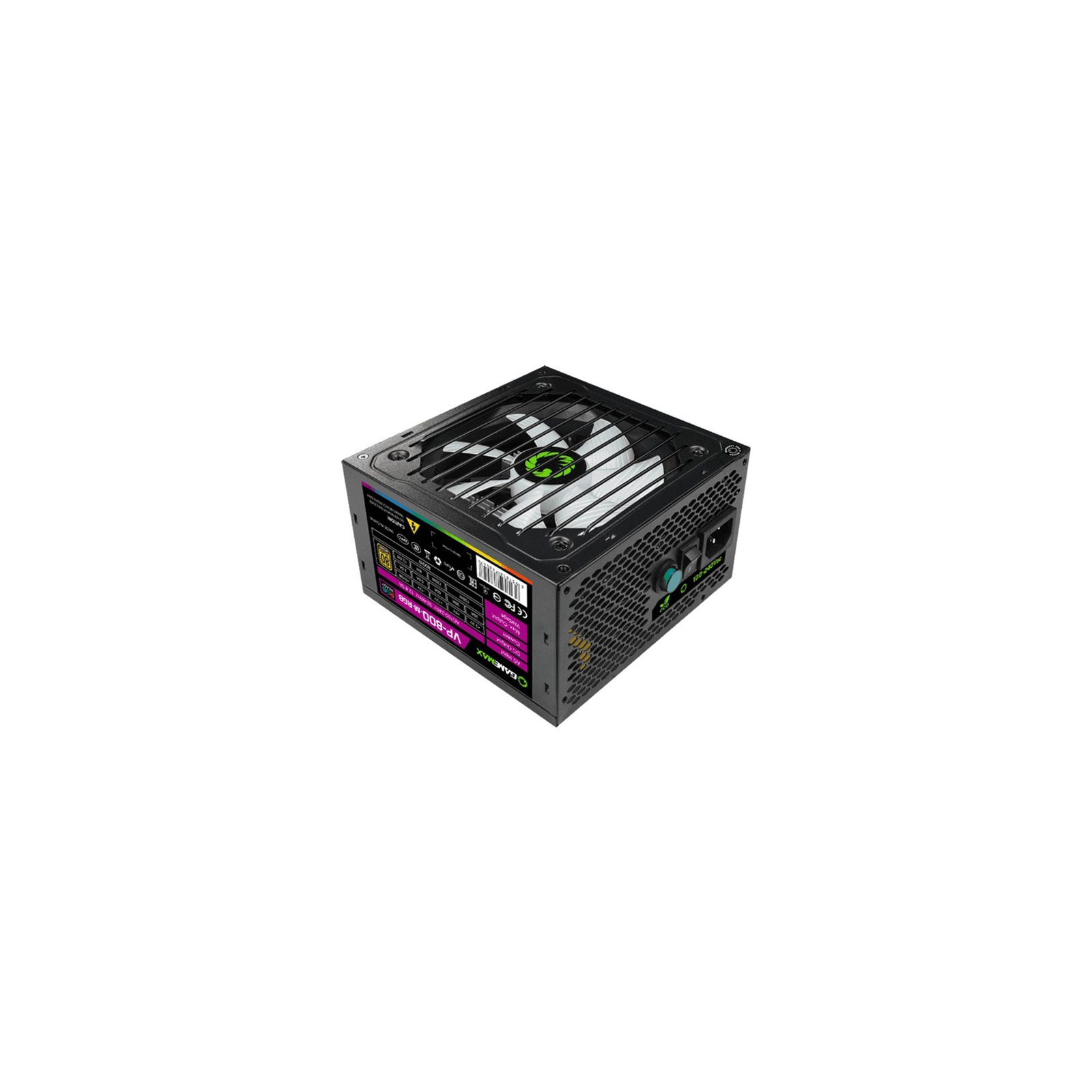 Блок живлення Gamemax 800W (VP-800-M-RGB) зображення 2