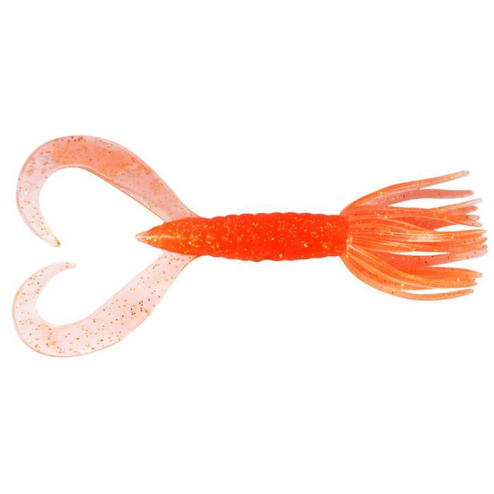 Силикон рыболовный Keitech Little Spider 2" (8 шт/упак) ц:ea#06 orange flash (1551.03.85)