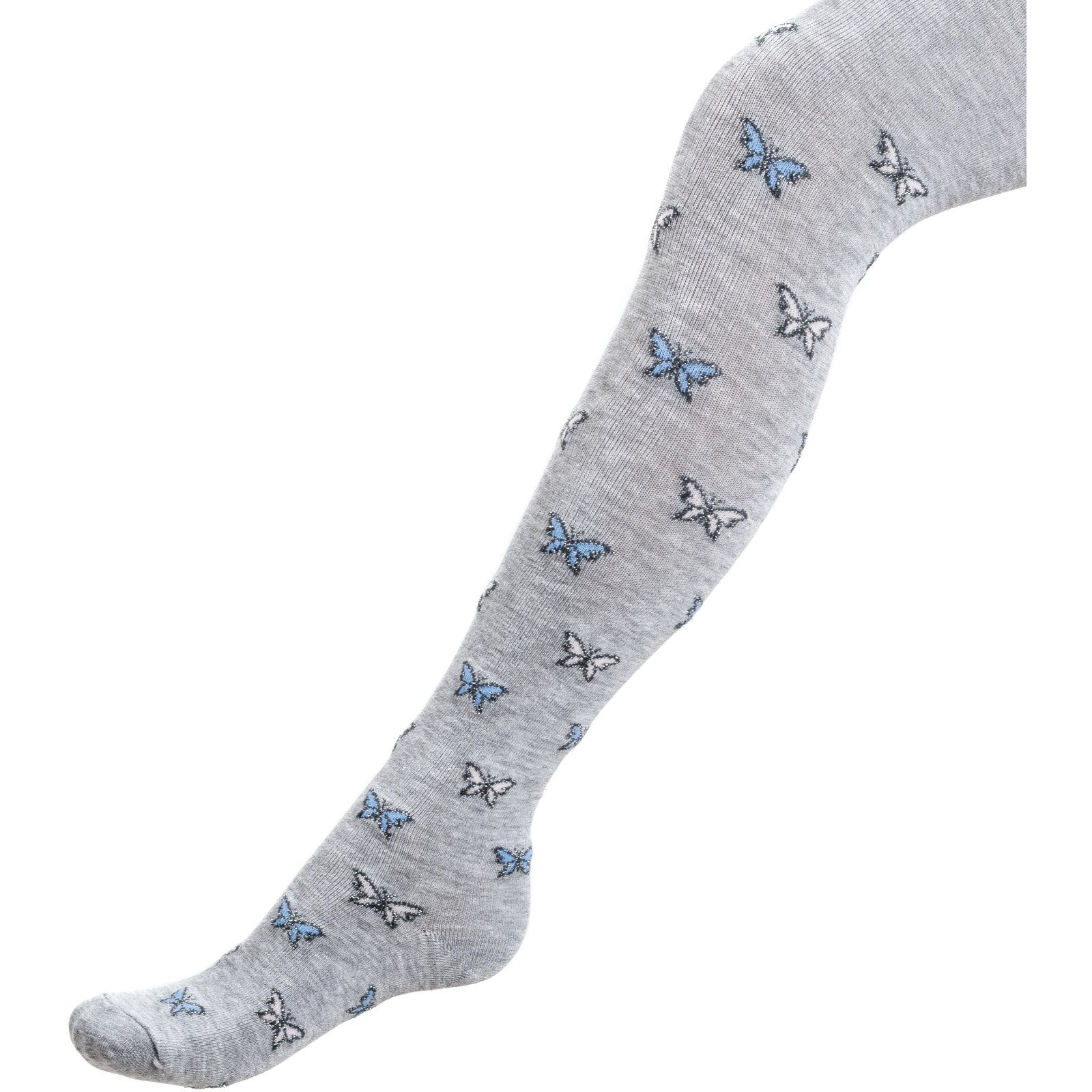 Колготки UCS Socks с бабочками (M0C0301-2110-3G-gray)