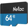Карта пам'яті Netac 64GB microSD class 10 UHS-I U1 (NT02P500STN-064G-R) зображення 3
