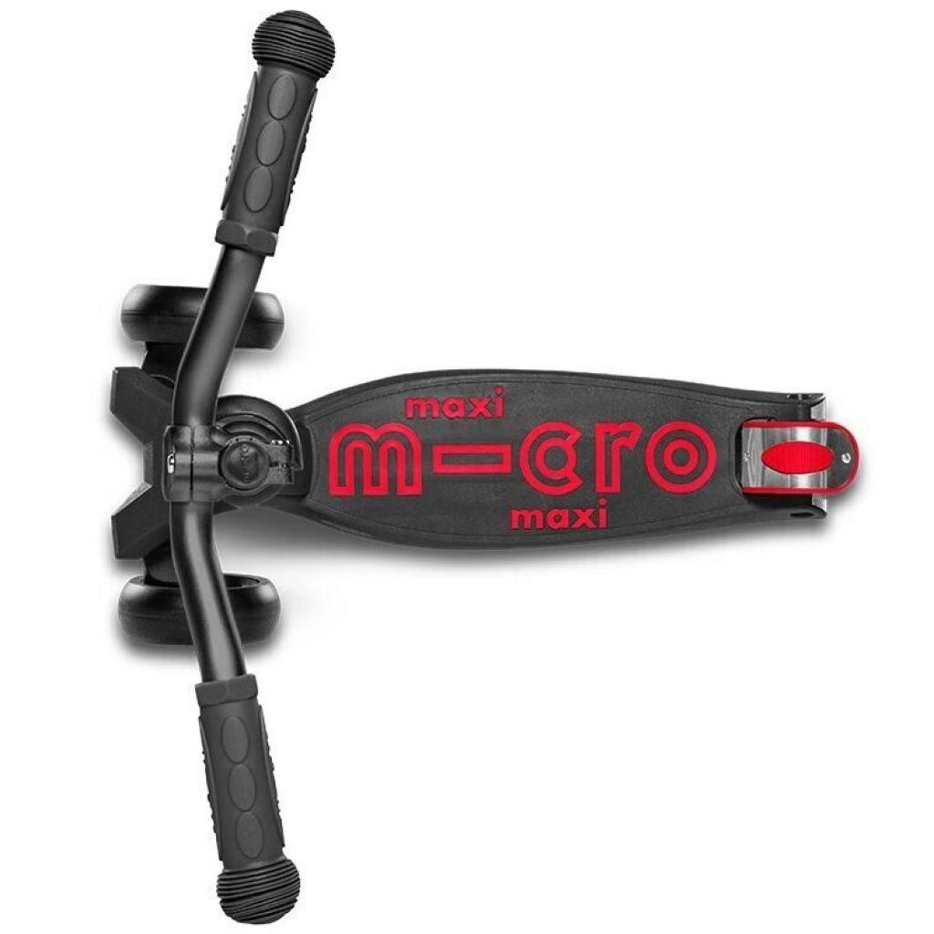 Самокат Micro Maxi Deluxe PRO Black/Red (MMD087) изображение 4