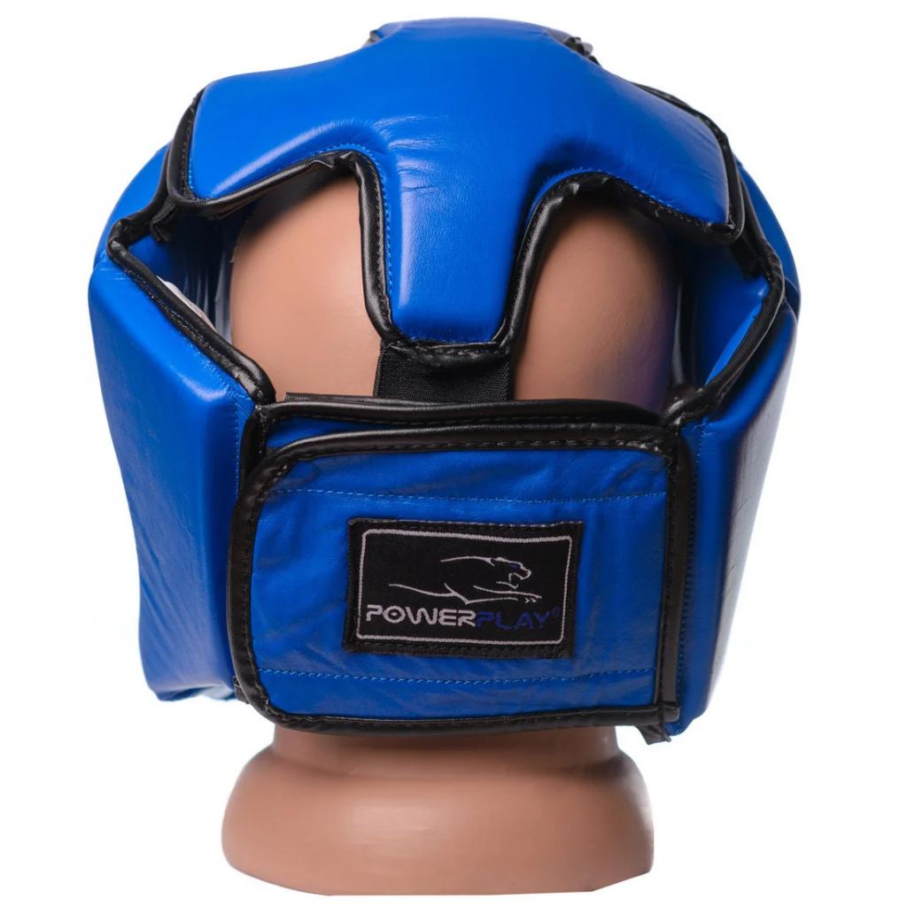 Боксерский шлем PowerPlay 3049 L Blue (PP_3049_L_Blue) изображение 4