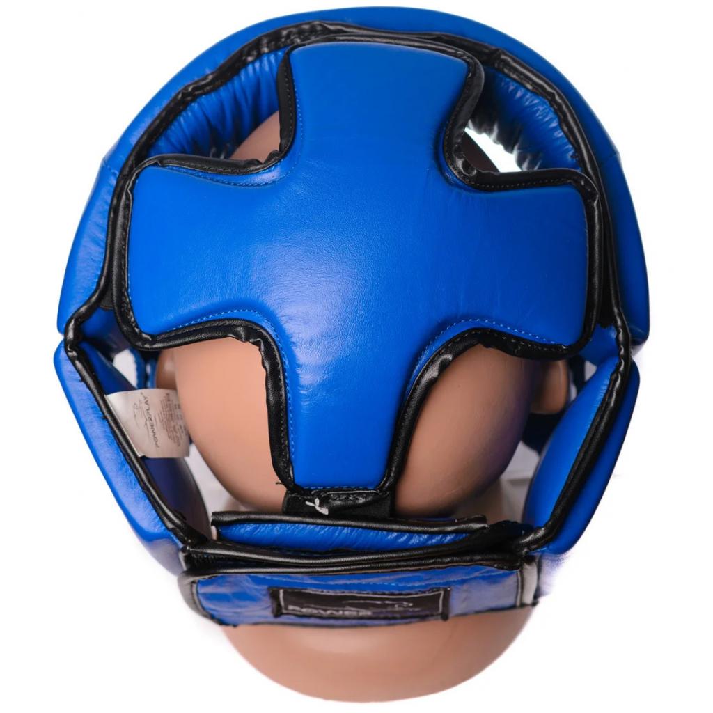 Боксерский шлем PowerPlay 3049 L Blue (PP_3049_L_Blue) изображение 5